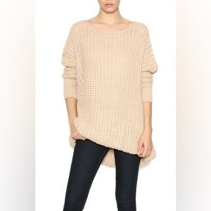 Hot & Delicious - Blush Knit Oversized Sweater